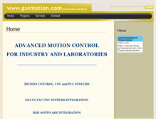 Tablet Screenshot of gsemotion.com